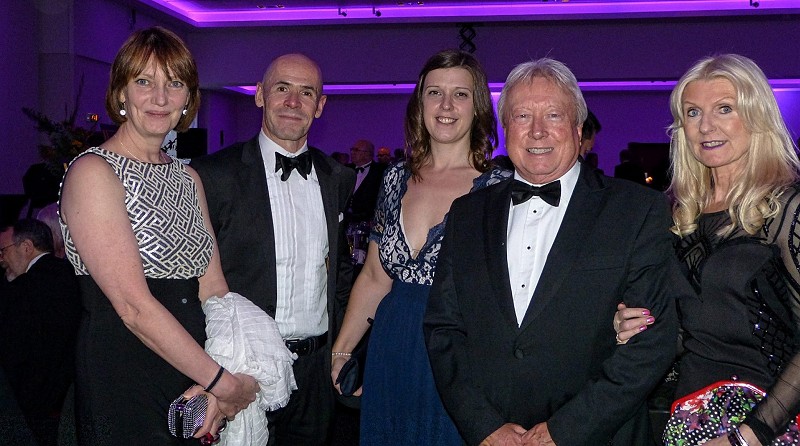 Craig Clark and friends at the James Watt Dinner