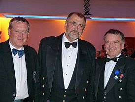 Phil Preston, inductee Douglas Anderson, and Gordon Masterton