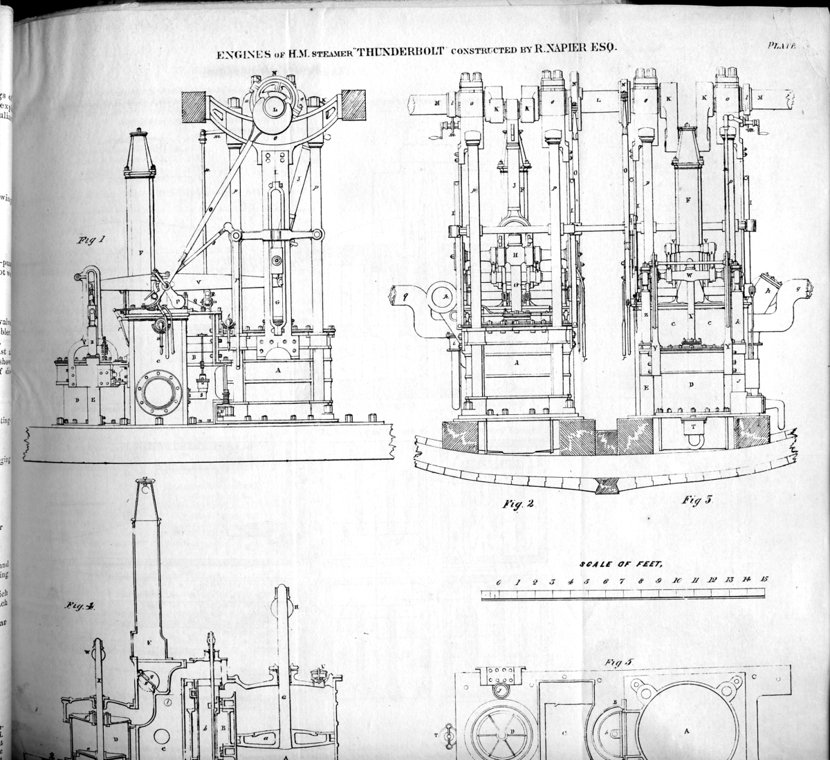 Engines of HMS Thunderbolt, 1842