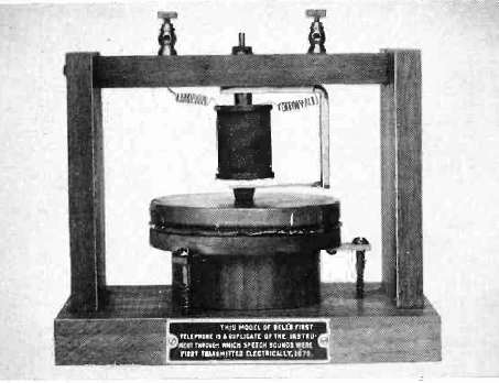 First Bell telephone, 1875
