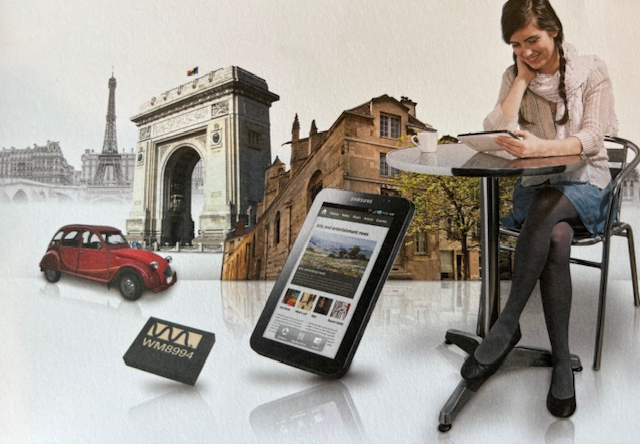 from Wolfson Microelectronics Annual Report, 2010