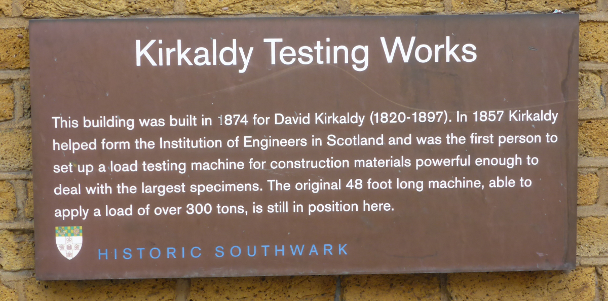'Historic Southwark' plaque, 99 Southwark Street&nbsp;