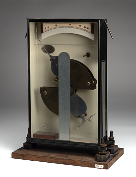 Electrostatic voltmeter patented by Lord Kelvin