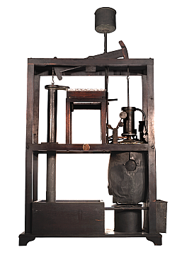 The model Newcomen engine that Watt improved