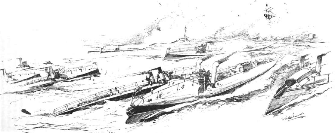 Yarrow torpedo boats from the Illustrated naval and military magazine, 1884