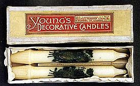 Decorative candles made at Addiewell